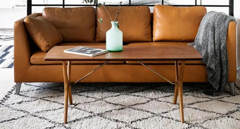 La elegancia de los muebles de cuero marrón en la decoración de tu hogar
