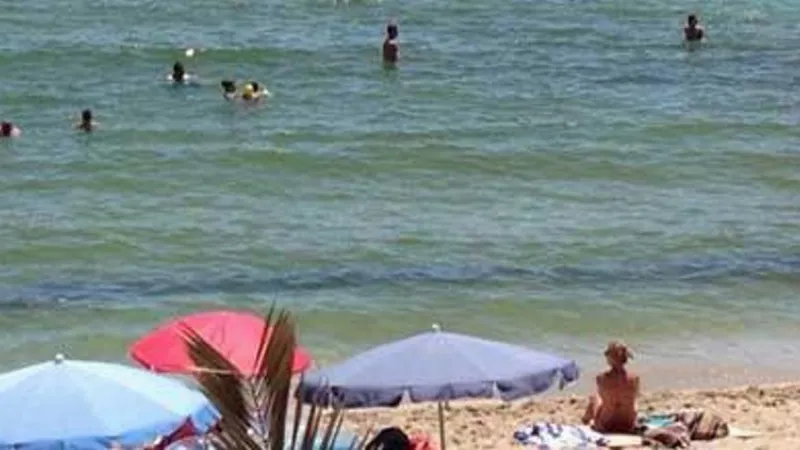 Marrón y azul: la combinación ganadora en la playa